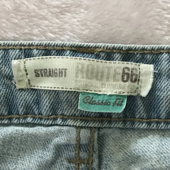 Route 66 Jeans Original Clothing Classic Fit Straight Distressed Size 10 New - Picture 11 of 12